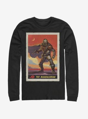 Star Wars The Mandalorian Poster Long-Sleeve T-Shirt