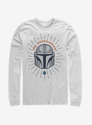 Star Wars The Mandalorian Simple Shield Long-Sleeve T-Shirt