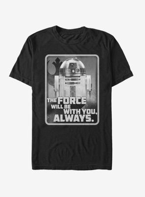 Star Wars Episode IX The Rise Of Skywalker With You R2D2 T-Shirt
