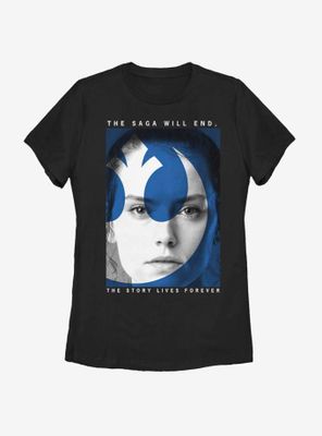 Star Wars Episode IX The Rise Of Skywalker Last Story Womens T-Shirt