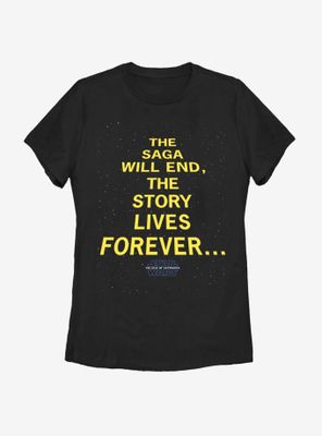 Star Wars Episode IX The Rise Of Skywalker Long Live Womens T-Shirt