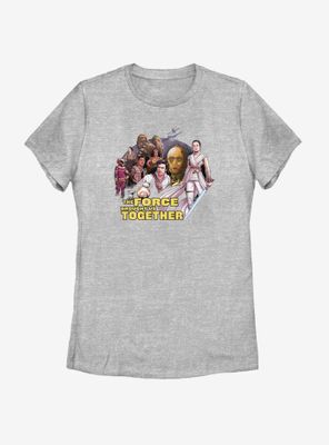 Star Wars Episode IX The Rise Of Skywalker Togetherness Womens T-Shirt