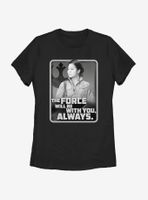 Star Wars Episode IX The Rise Of Skywalker With You Rose Womens T-Shirt