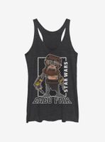 Star Wars Episode IX The Rise Of Skywalker Babu Frik Womens Tank Top