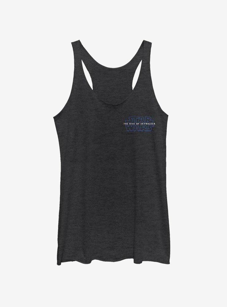 Star Wars Episode IX The Rise Of Skywalker Chest Logo Womens Tank Top