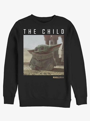 Star Wars The Mandalorian Child Green Sweatshirt