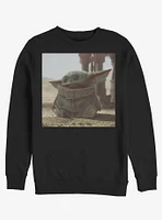 Star Wars The Mandalorian Child Tiny Green Sweatshirt