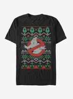 Ghostbusters Logo Christmas Pattern T-Shirt