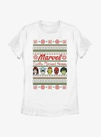 Marvel Avengers Merriest Heroes Womens T-Shirt