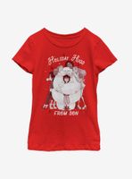 Disney Big Hero 6 Hugs From Son Youth Girls T-Shirt