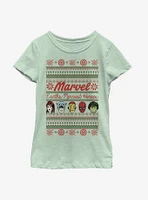 Marvel Avengers Merriest Heroes Youth Girls T-Shirt