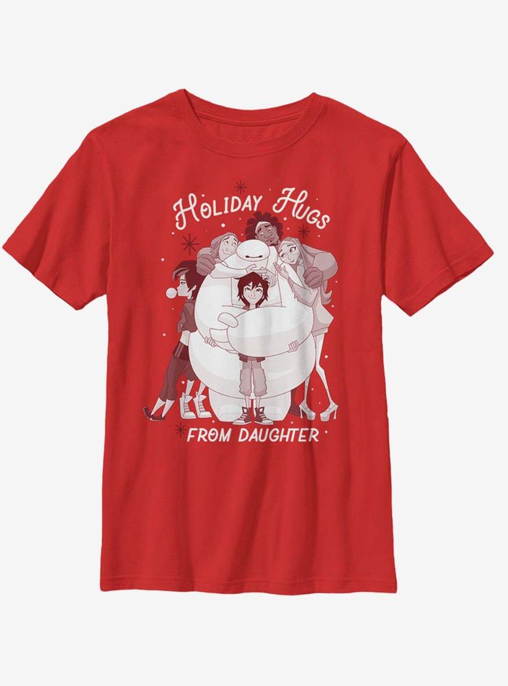 Disney Big Hero 6 Hugs From Daughter Youth T-Shirt