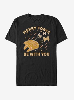 Star Wars Gingerbread Falcon T-Shirt