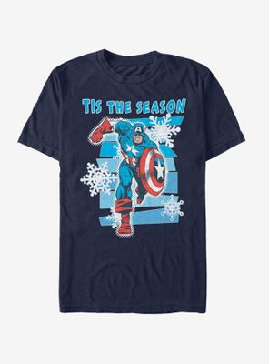 Marvel Captain America Shield Season T-Shirt