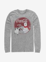 Coca Cola Holiday Cheers Bear Long-Sleeve T-Shirt