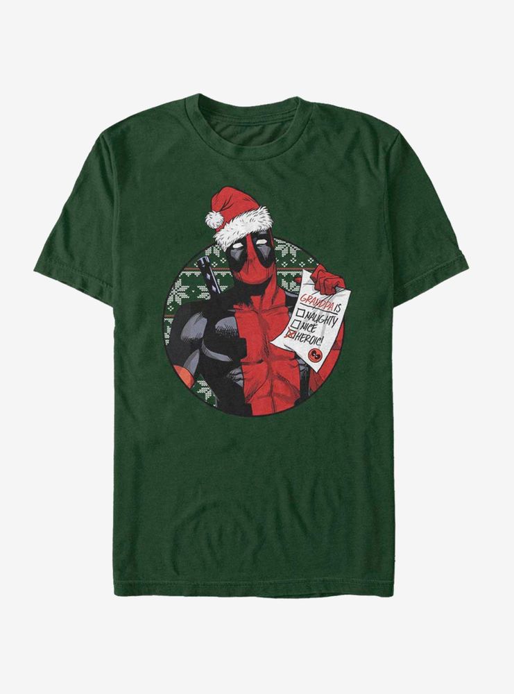 Marvel Deadpool Grandpa Is Heroic T-Shirt