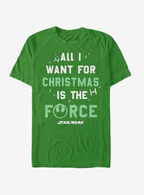 Star Wars Want The Force T-Shirt