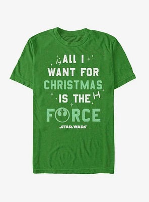Star Wars Want The Force T-Shirt