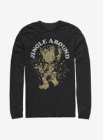 Marvel Guardians Of The Galaxy Jingle Groot Long-Sleeve T-Shirt