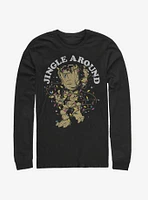 Marvel Guardians Of The Galaxy Jingle Groot Long-Sleeve T-Shirt