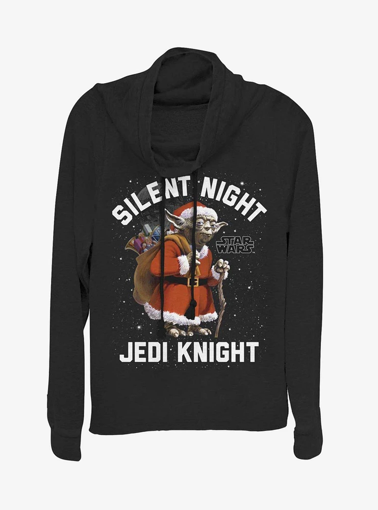 Star Wars Jedi Knight Cowlneck Long-Sleeve Womens Top