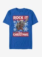 Marvel Guardians Of The Galaxy Rocket Christmas T-Shirt