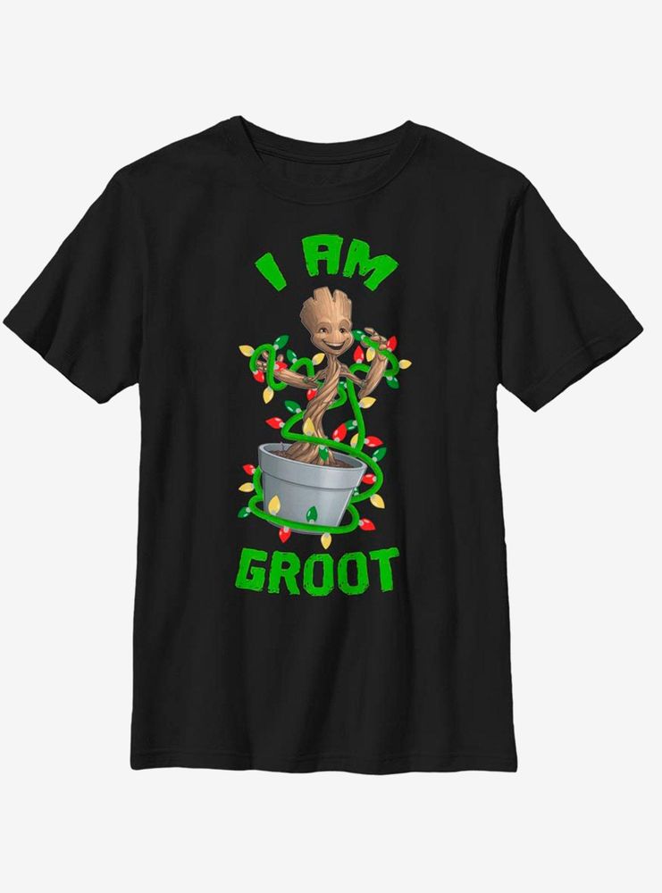 Marvel Guardians Of The Galaxy Holiday Groot Youth T-Shirt