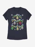 Star Wars BB-8 Holiday Garlands Womens T-Shirt