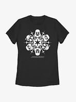 Star Wars Dark Side Flakes Womens T-Shirt