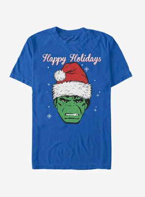 Marvel Hulk Happy Holidays T-Shirt