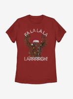 Star WarsChewie Fa La Larrrrgh Womens T-Shirt