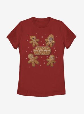 Star Wars Gingerbread Crew Womens T-Shirt