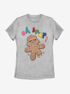 Star Wars Storm Trooper Gingerbread Womens T-Shirt