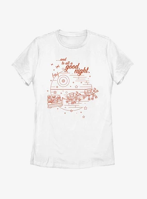 Star Wars To All A Good Night Womens T-Shirt