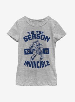 Marvel Iron Man Invincible Season Youth Girls T-Shirt