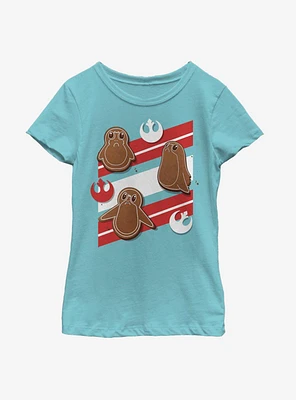 Star Wars Ginger Porgs Youth Girls T-Shirt
