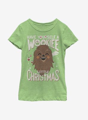 Star Wars Wookiee Christmas Youth Girls T-Shirt