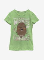 Star Wars Wookiee Christmas Youth Girls T-Shirt