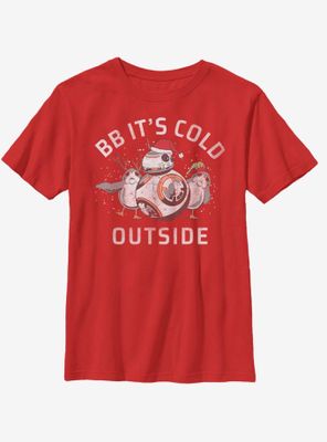 Star Wars BB It's Cold Youth T-Shirt