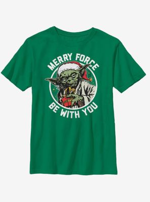 Star Wars Merry Force Youth T-Shirt
