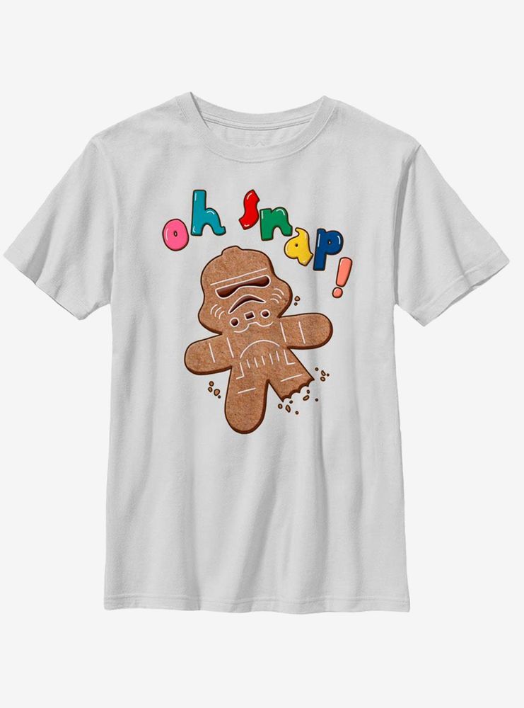 Star Wars Storm Trooper Gingerbread Youth T-Shirt