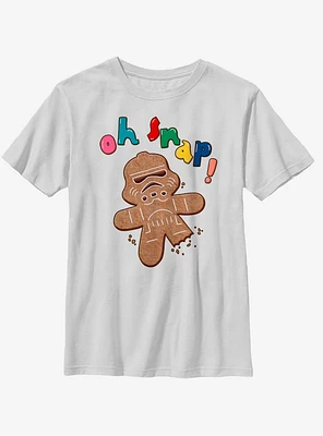 Star Wars Storm Trooper Gingerbread Youth T-Shirt