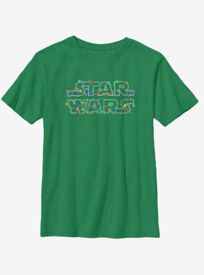 Star Wars Christmas Lights Youth T-Shirt