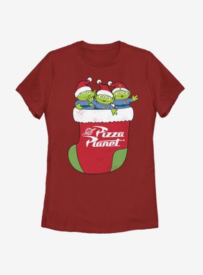 Disney Pixar Toy Story Aliens Stocking Stuffers Womens T-Shirt