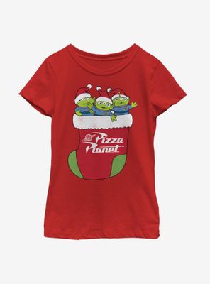 Disney Pixar Toy Story Aliens Stocking Stuffers Youth Girls T-Shirt
