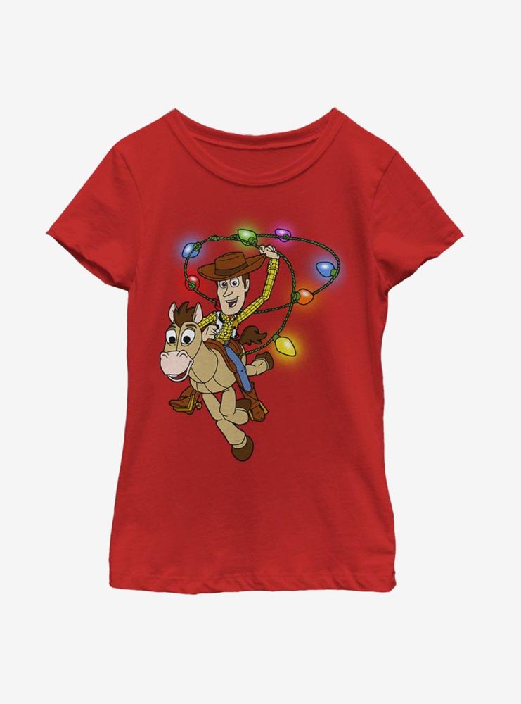 Disney Pixar Toy Story Lasso Lights Youth Girls T-Shirt