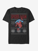 Marvel Spider-Man Christmas Pattern Spidey T-Shirt