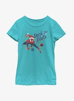 Marvel Spider-Man Deck The Walls Youth Girls T-Shirt