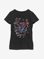 Marvel Spider-Man Jingle All The Way Youth Girls T-Shirt