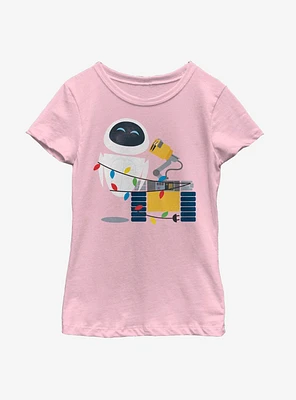Disney Pixar Wall-E Eve Holiday Youth Girls T-Shirt